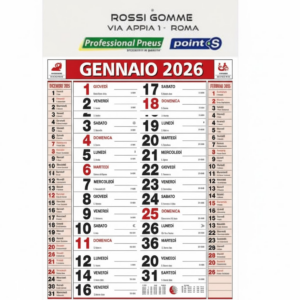 Calendario Olandese 2026